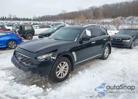 2010 Infiniti Fx35 z USA, uszkodzony, nr VIN JN8AS1MW7AM851018
